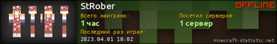 Юзербар 560x90 для StRober