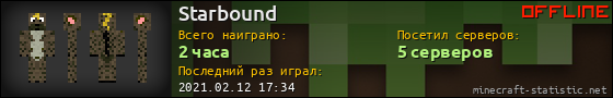 Юзербар 560x90 для Starbound