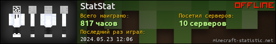 Юзербар 560x90 для StatStat
