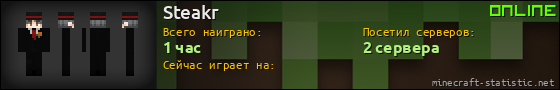 Юзербар 560x90 для Steakr