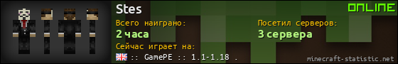 Юзербар 560x90 для Stes