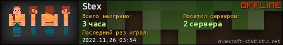 Юзербар 560x90 для Stex