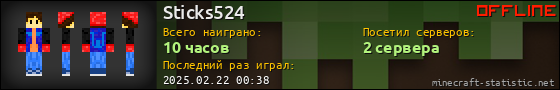 Юзербар 560x90 для Sticks524