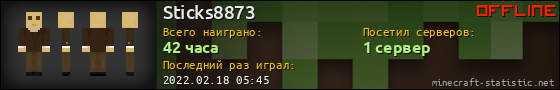 Юзербар 560x90 для Sticks8873