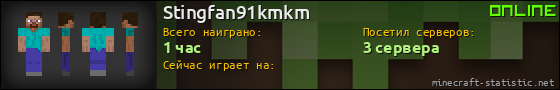 Юзербар 560x90 для Stingfan91kmkm