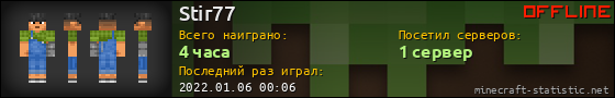 Юзербар 560x90 для Stir77
