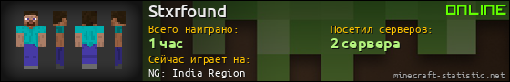 Юзербар 560x90 для Stxrfound