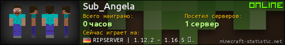 Юзербар 560x90 для Sub_Angela