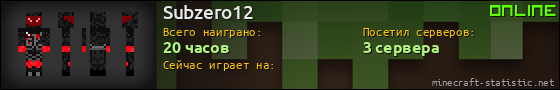 Юзербар 560x90 для Subzero12