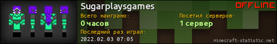 Юзербар 560x90 для Sugarplaysgames
