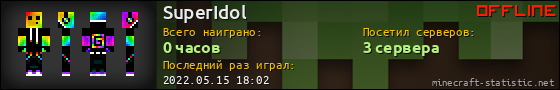 Юзербар 560x90 для SuperIdol