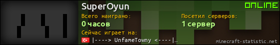 Юзербар 560x90 для SuperOyun