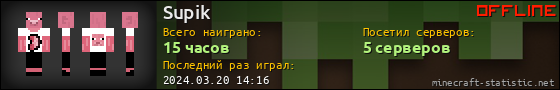 Юзербар 560x90 для Supik