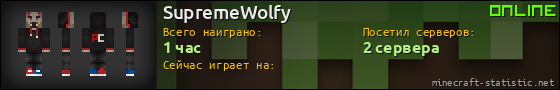 Юзербар 560x90 для SupremeWolfy