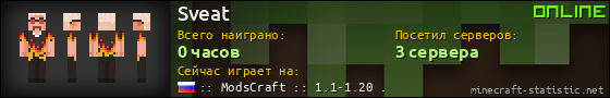 Юзербар 560x90 для Sveat
