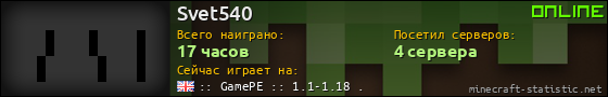 Юзербар 560x90 для Svet540