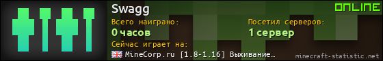 Юзербар 560x90 для Swagg