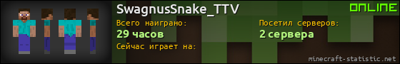 Юзербар 560x90 для SwagnusSnake_TTV