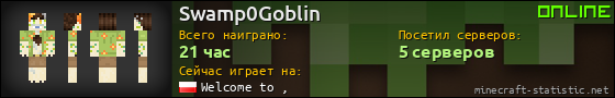 Юзербар 560x90 для Swamp0Goblin