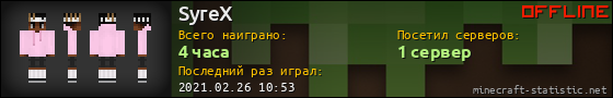 Юзербар 560x90 для SyreX