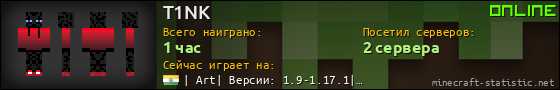 Юзербар 560x90 для T1NK