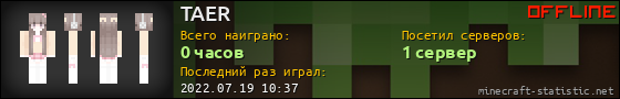 Юзербар 560x90 для TAER