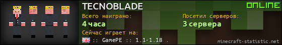 Юзербар 560x90 для TECNOBLADE