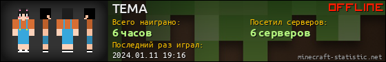 Юзербар 560x90 для TEMA