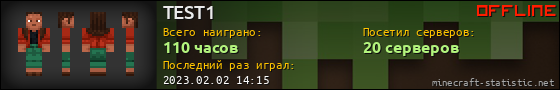Юзербар 560x90 для TEST1