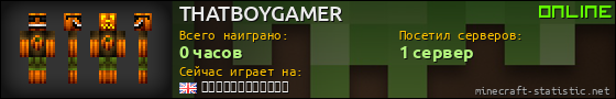 Юзербар 560x90 для THATBOYGAMER