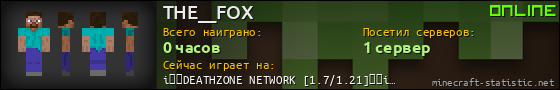 Юзербар 560x90 для THE__FOX