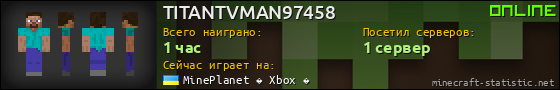 Юзербар 560x90 для TITANTVMAN97458