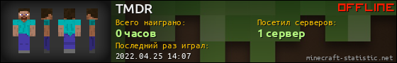 Юзербар 560x90 для TMDR