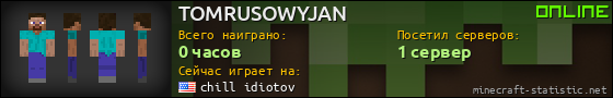 Юзербар 560x90 для TOMRUSOWYJAN