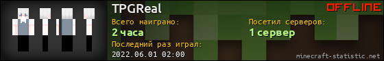 Юзербар 560x90 для TPGReal