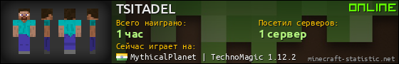 Юзербар 560x90 для TSITADEL
