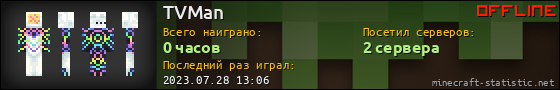 Юзербар 560x90 для TVMan