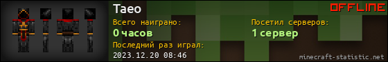 Юзербар 560x90 для Taeo