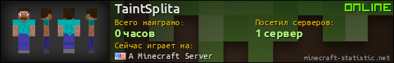 Юзербар 560x90 для TaintSplita