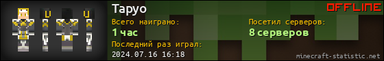 Юзербар 560x90 для Tapyo