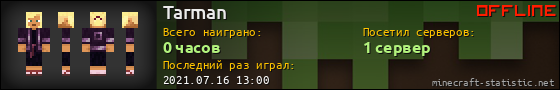 Юзербар 560x90 для Tarman