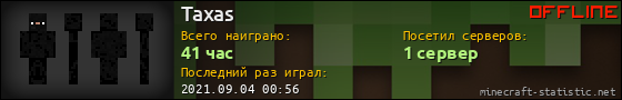 Юзербар 560x90 для Taxas