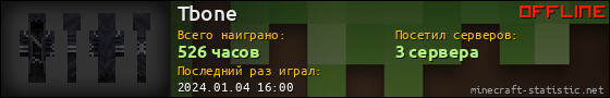 Юзербар 560x90 для Tbone