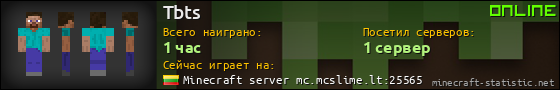Юзербар 560x90 для Tbts
