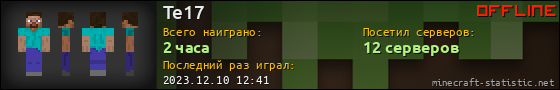 Юзербар 560x90 для Te17
