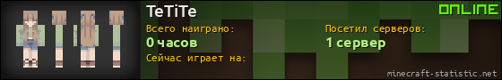 Юзербар 560x90 для TeTiTe