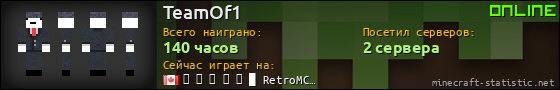 Юзербар 560x90 для TeamOf1