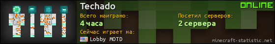 Юзербар 560x90 для Techado