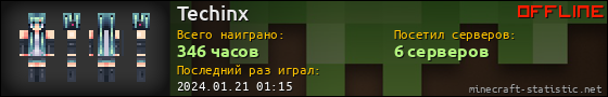 Юзербар 560x90 для Techinx