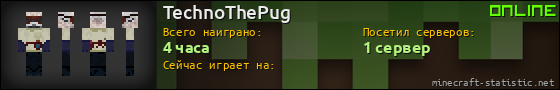 Юзербар 560x90 для TechnoThePug